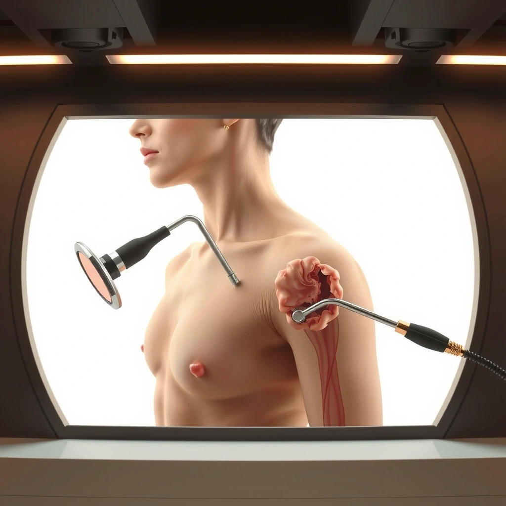 Anatomical precision illustration